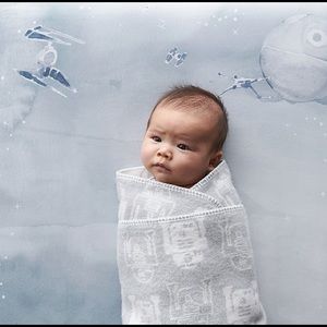 Pottery Barn Star Wars crib sheet
